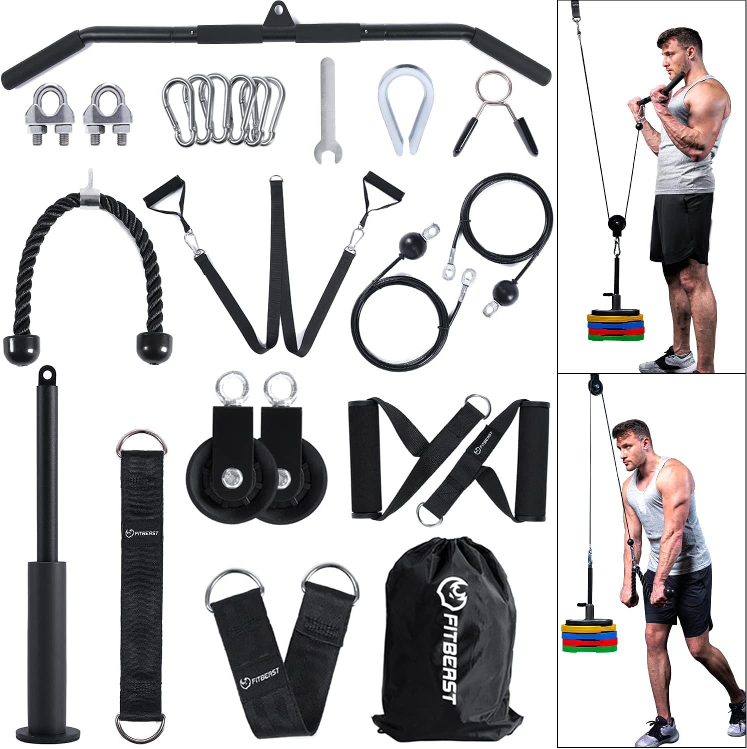 FitBeast Pulley System