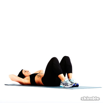 Cross Body Crunches