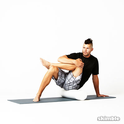 Advanced Left Glute Rolls