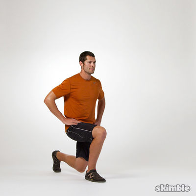 Lunges with Knee Lifts