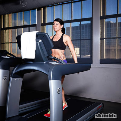 Lunges on Treadmill