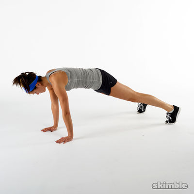 Plank with Shoulder Taps