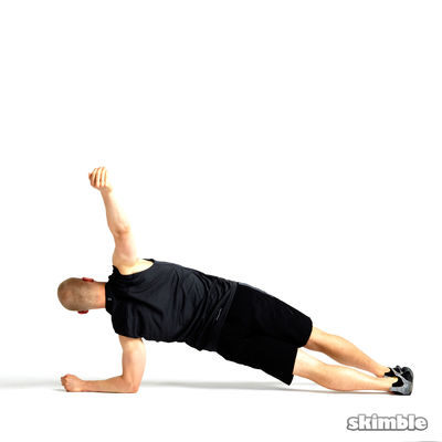 Rotating Elbow Plank